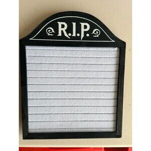 Halloween RIP Letterboard